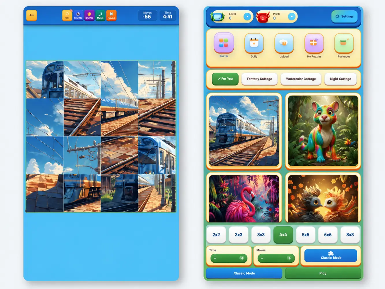 Game Landing Page website design gallery image 1