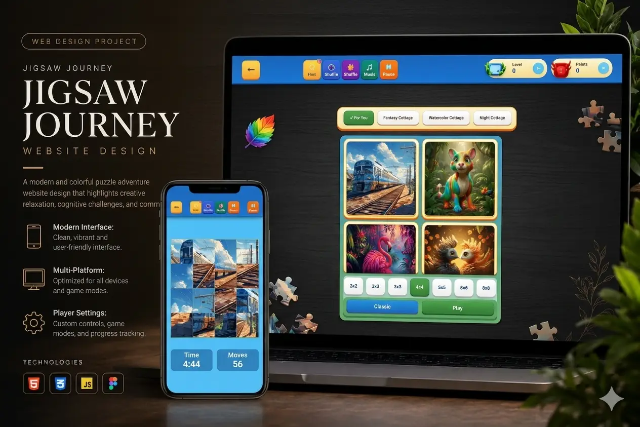 Game Landing Page project by Oracraft